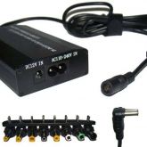 Fonte universal p/ notebook!  tomada + 8 Adaptador